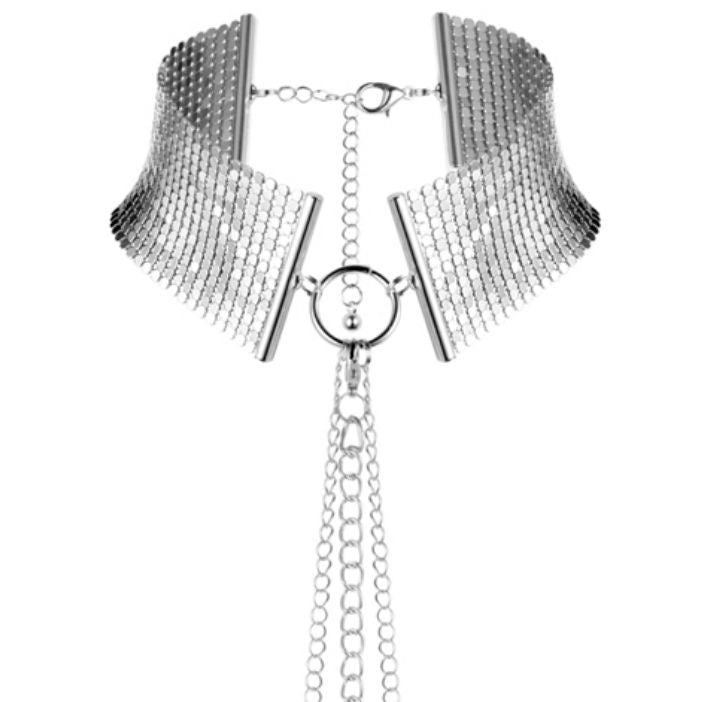 BIJOUX - COLLAR DESIR MÉTALLIQUE METALIZADO PLATA