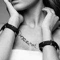 Bijoux - Indiscrets Maze Algemas Pretas Pulseiras
