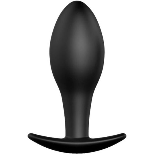 PRETTY LOVE - PLUG ANAL DE SILICONA CON ANCLA 8,5 CM NEGRO