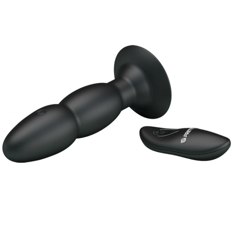 PRETTY LOVE - VIBRADOR CON CONTROL REMOTO Y PLUG DE AMOR