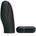 Pretty Love - Vibrador de dedo negro de Stanford
