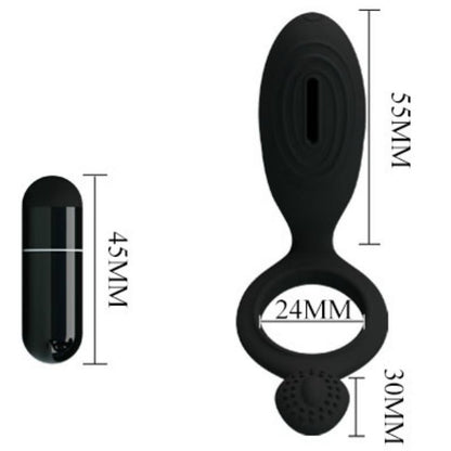 PRETTY LOVE - ANILLO VIBRADOR ETHEL CON ESTIMULADOR