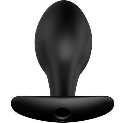 PRETTY LOVE - PLUG ANAL ANCLA FORMA DE SILICONA 12 MODOS DE VIBRACIÓN NEGRO