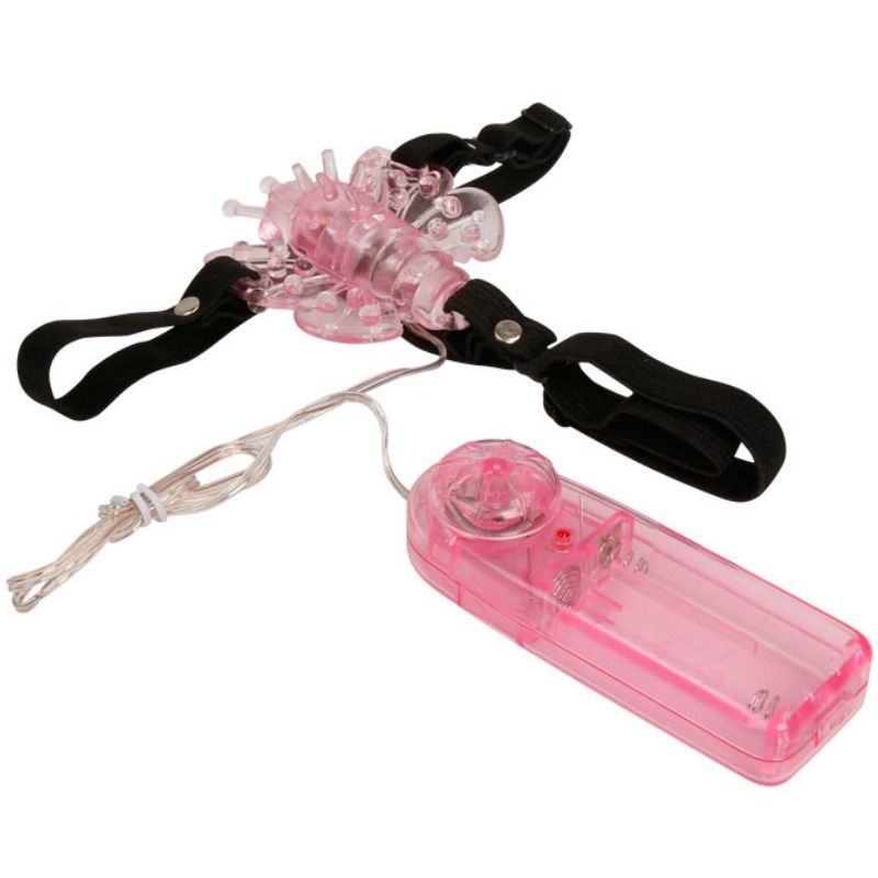 DANCE - HARNESS WITH MULTIPLE-SPEED VIBRATING BUTTERFLY La Loba DANCE - HARNESS WITH MULTIPLE-SPEED VIBRATING BUTTERFLY La Loba