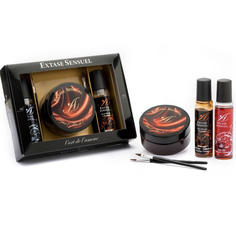 SENSUAL EXTASIS - APHRODISIAC CHOCOLATE BREAST KIT