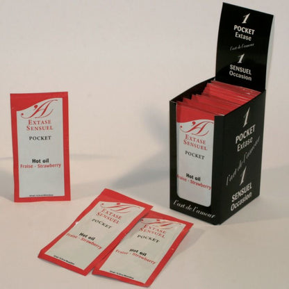 SENSUAL ECSTASY - STRAWBERRY STIMULATING OIL 10 ML