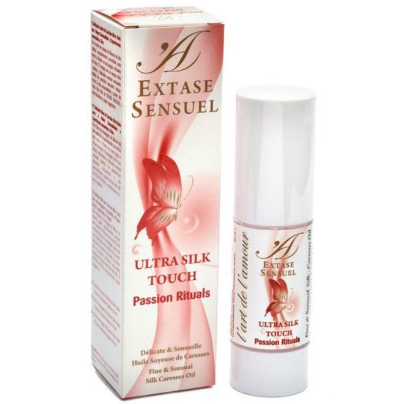 ÉXTASIS SENSUALES - ACEITE DE MASAJE ULTRA SILK TOUCH RITUALES DE PASIÓN