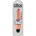 King Cock - Realistic Firm Vibrator 8" Natural