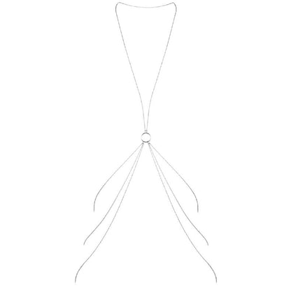 BIJOUX - MAGNIFIQUE METAL BODY CHAINS 8 SILVER