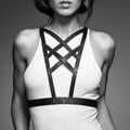 Bijoux - Indiscrets Maze Arnês Cruzado Com Decote - Preto