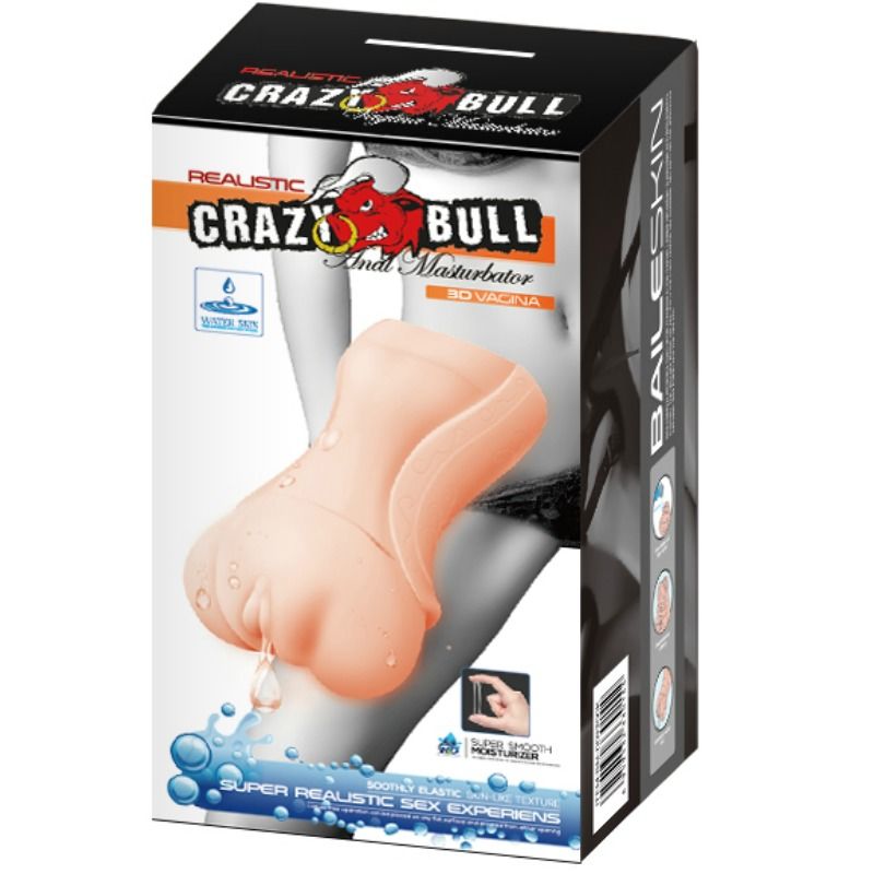 CRAZY BULL - MASTURBADOR DE VAGINA WASKIN