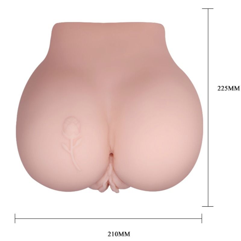 CRAZY BULL - VAGINA AND NUDES WITH REALISTIC TATTOO WITH VIBRATION