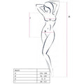 Passion - Woman Bs035 Bodystocking Preto Tamanho Único