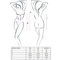 Passion - Mulher Maddie Preto Corset Tamanho S/M