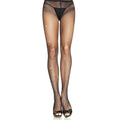 Leg Avenue - Rhinestone Fishnet Pantyhouse Preto