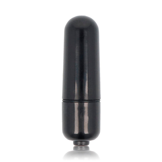 GLOSSY - PEQUEÑA BALA VIBRADORA NEGRA