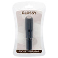Glossy - Black Pocket Vibrator