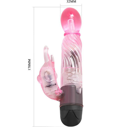 BAILA - DALE UN TIPO DE AMANTE VIBRADOR CON CONEJO ROSA 10 MODOS