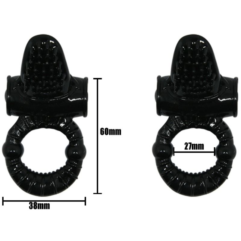 BAILE - ANILLO VIBRADOR DULCE CON CONEJO TEXTURIZADO