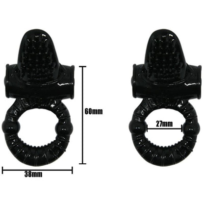 BAILE - ANILLO VIBRADOR DULCE CON CONEJO TEXTURIZADO