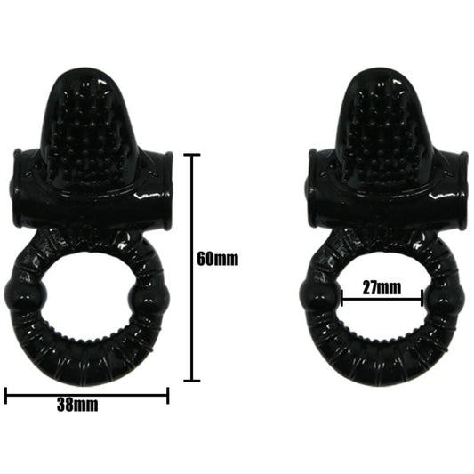 BAILE - ANILLO VIBRADOR DULCE CON CONEJO TEXTURIZADO