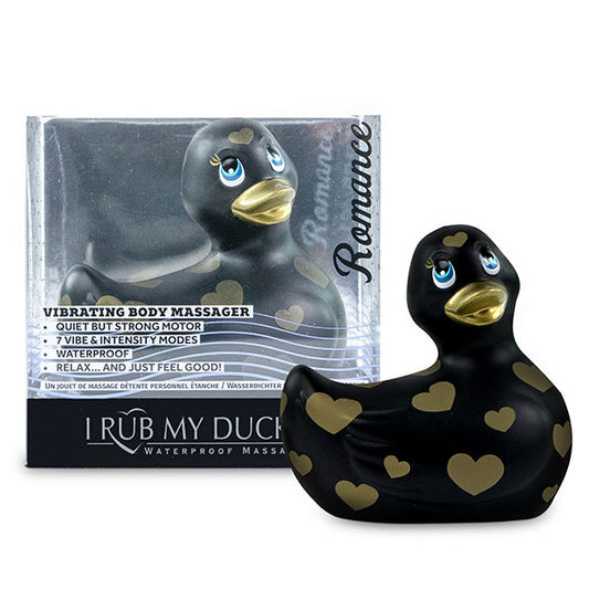 JUGUETES DE BIG TEASE - ME FROTO EL PATITO 2.0 | ROMANCE (NEGRO Y DORADO)