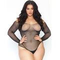 Leg Avenue - Bodystock Cristalizado De Rede 1X-2X