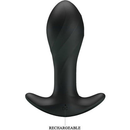 PRETTY LOVE - VIBRADOR ANAL NEGRO BLACK LOVE