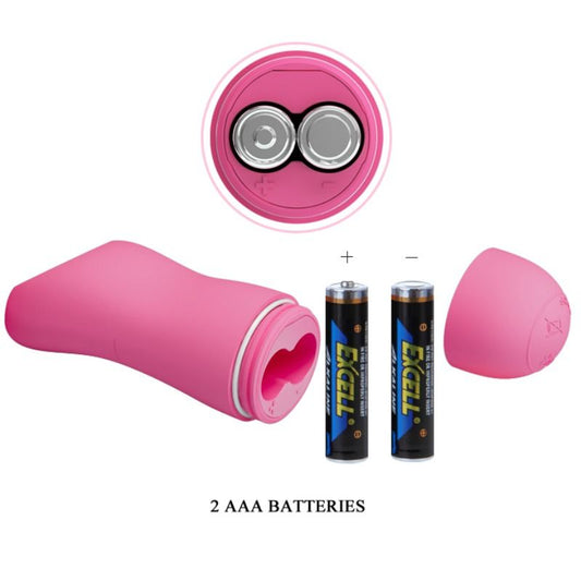 DANCE - ROMANTIC WAVE PIZZAS WITH VIBRATION AND ELECTROSHOCK IN FUCHSIA