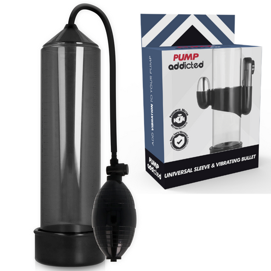 BOMBA ADICTO - VIBRADOR RX3 NEGRO