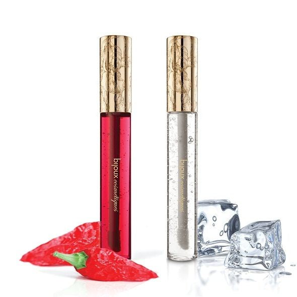 BIJOUX - DUO GLOSS PACK FOR HOT &amp; COLD NIPPLES