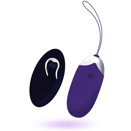 INTENSE - FLIPPY II VIBRATING EGG WITH PURPLE REMOTE CONTROL