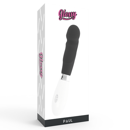 GLOSSY - VIBRADOR PAUL BLACK
