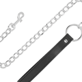 Darkness - Comfortable Posture Collar with Leather Chain