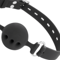 Darkness - Black Breathable Silicone Bite Gag