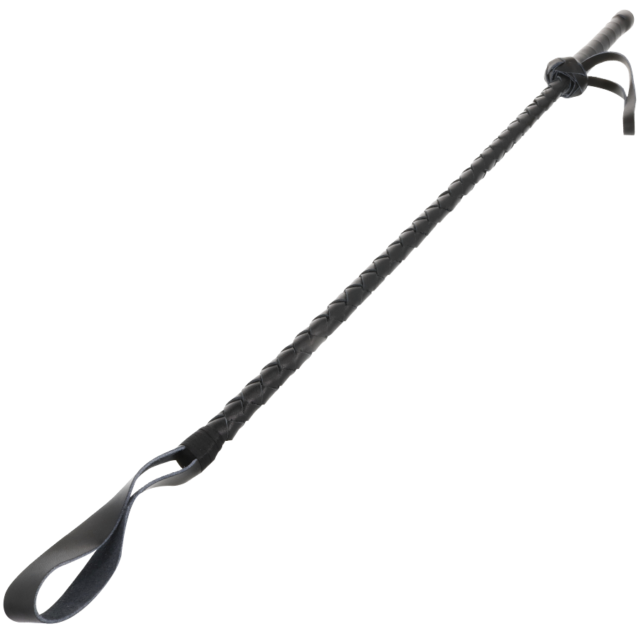 DARKNESS - 60 CM LEATHER BDSM FETISH WHIP