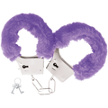 Darkness - Metal Handcuffs Lilac Lined