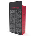 Darkness - Algemas De Tornozelo De Couro Ajustveis Pretas