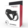 Darkness - Anillo De Cuero Para Pene Y Testículos