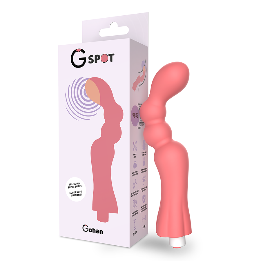 G-SPOT - GOHAN G-SPOT VIBRATOR RED LIGHT