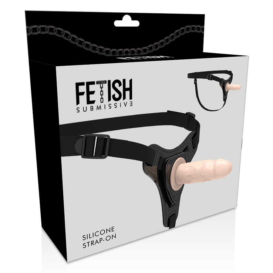 FETISH SUBMISSION HARNESS - REALISTIC SILICONE FLESH 12.5 CM