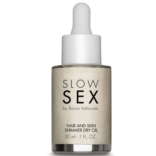 BIJOUX - SLOW SEX ACEITE SECO ILUMINADOR MULTIFUNCIONAL 30 ML