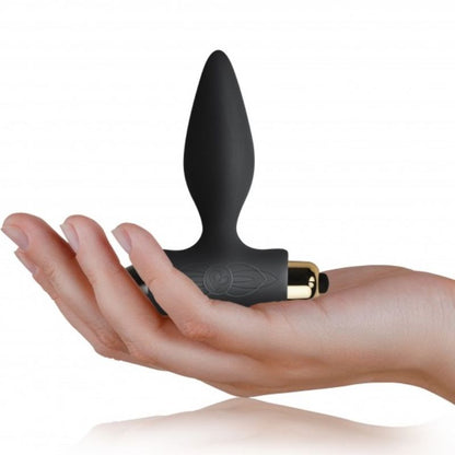 ROCKS-OFF - PLUG ANAL PETITE SENSATIONS PARA PRINCIPIANTES - NEGRO