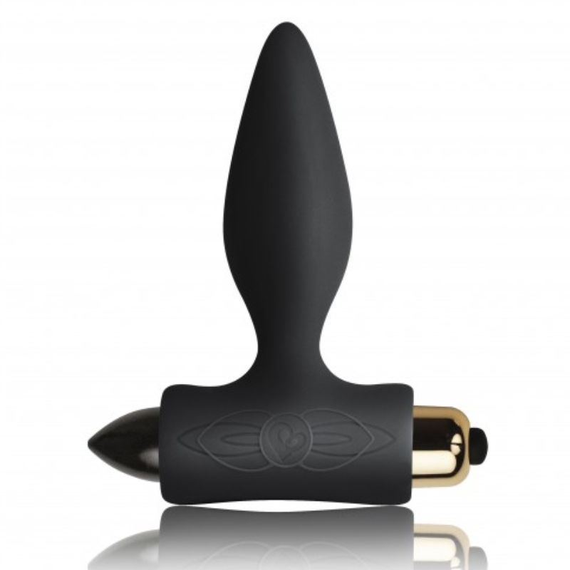 ROCKS-OFF - PLUG ANAL PETITE SENSATIONS PARA PRINCIPIANTES - NEGRO
