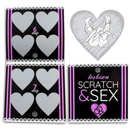 SECRETPLAY - SCRATCH &amp; SEX GAME FOR COUPLES LESBIAN POSITIONS (ES/EN/FR/PT/DE)