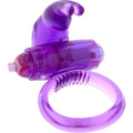 Seven Creations - Anillo Vibrador de Silicona Lila