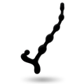 Addicted Toys - Bolas Anales 22 cm Negras