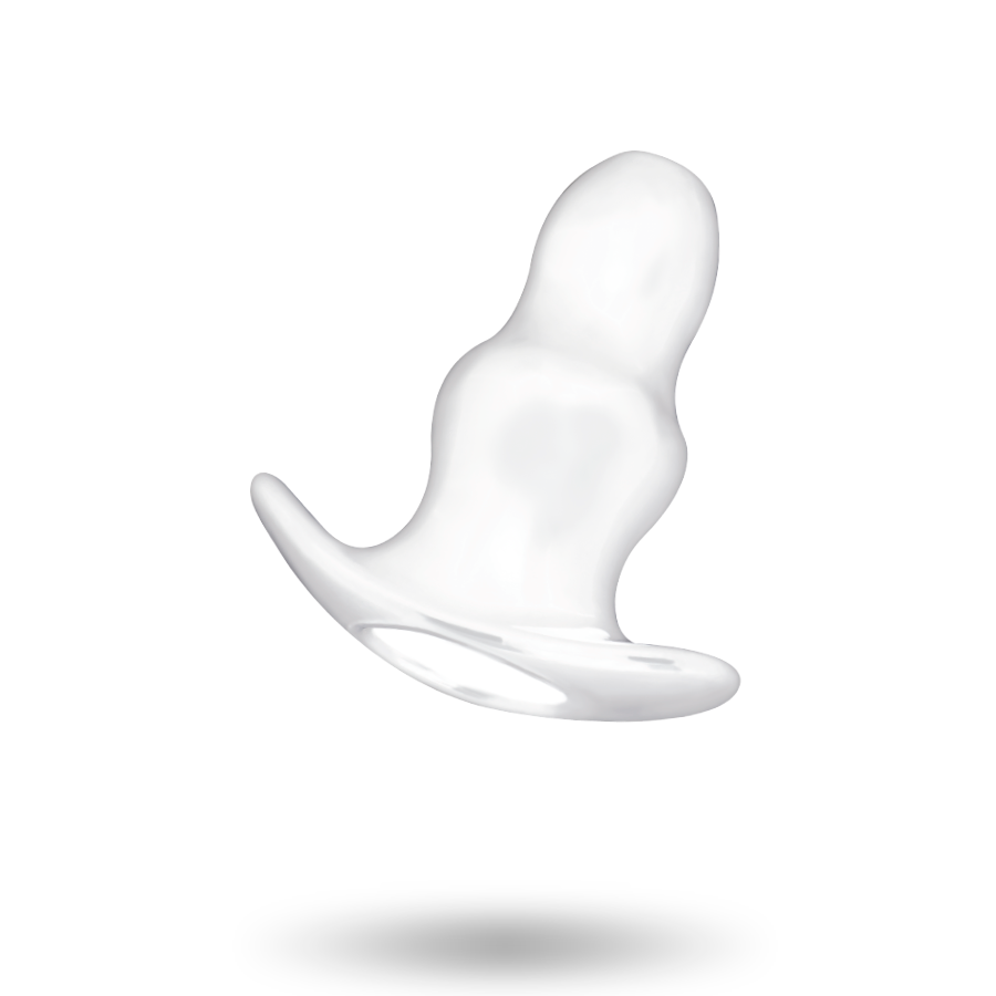 JUGUETES ADICTO - DILATADOR ANAL PEQUEÑO O 7 CM - TRANSPARENTE