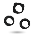 Addicted Toys - Conjunto De Anel C - Preto