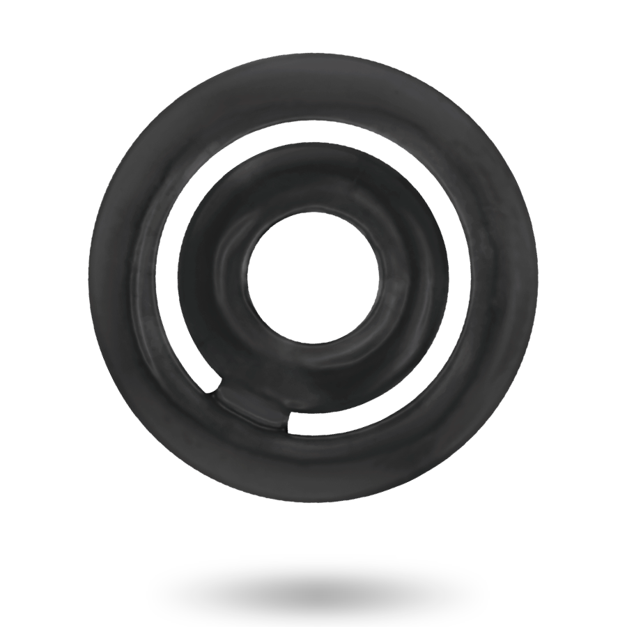 JUGUETES ADICTO - POTENZ - ANILLO C PARA EL PENE NEGRO